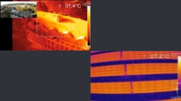 Thermographie par Drone relev� 3D